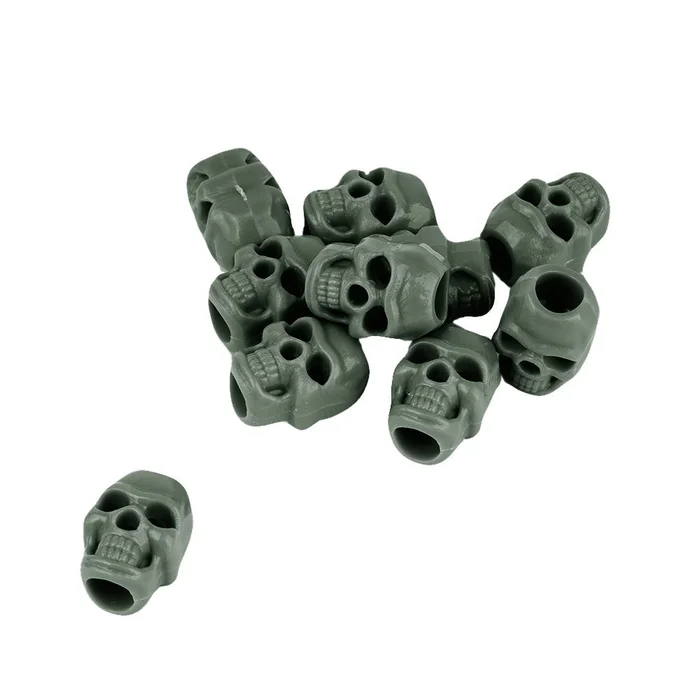 SPC32855 – Mil-Tec Bead Skull olive par 10