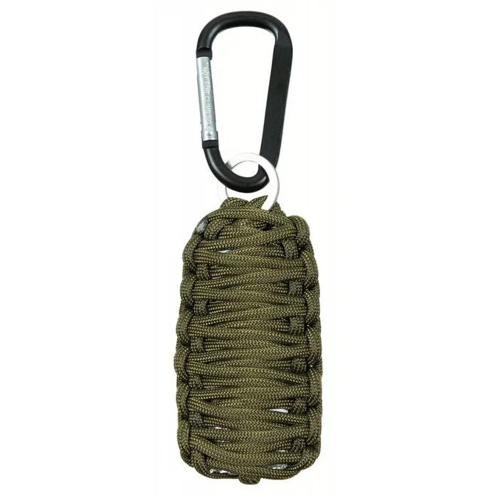 SPC32879 – Fox Outdoor Kit de survie paracorde Vert olive