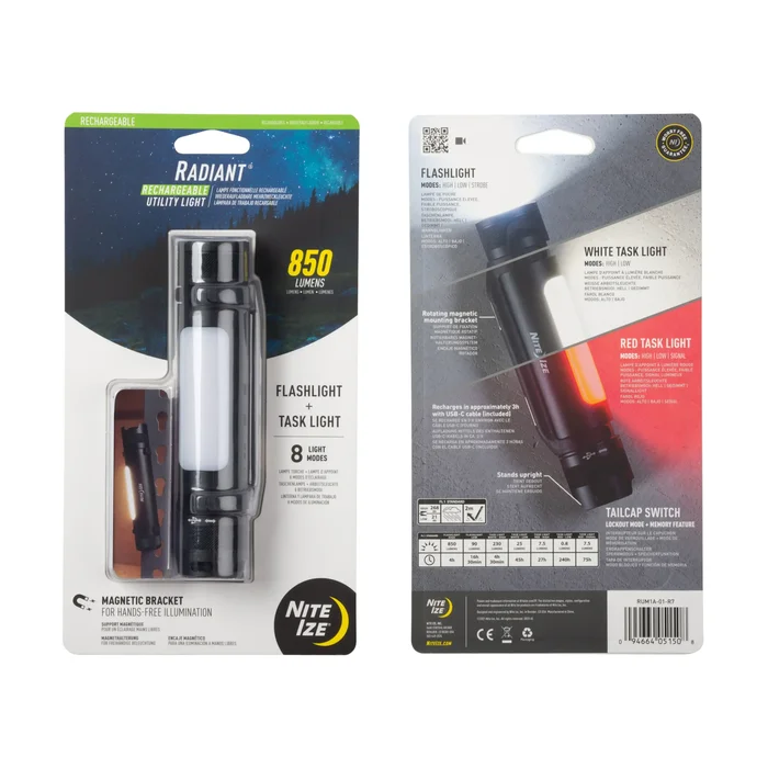 SPC35465 – Nite Ize Lampe rechargeable utilitaire Radiant