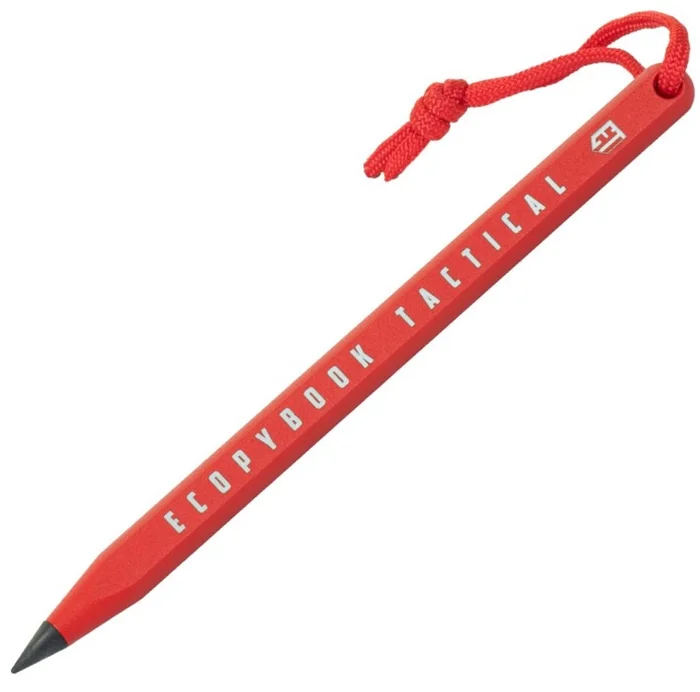 SPC41229 – M-TAC Ecopybook Tactical Topographic Pencil Crayon Tactique Combat Medic RED