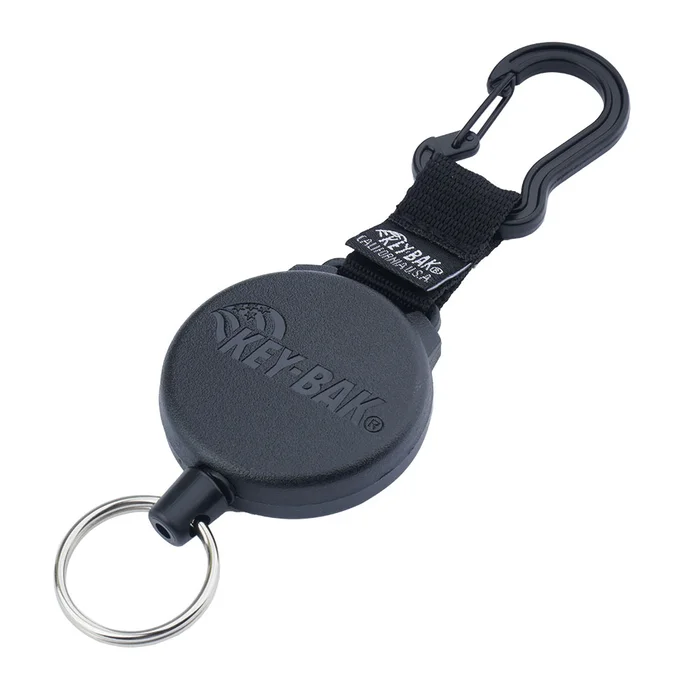 SPC44403 – KEY-BAK Retractor SecurIt Xtreme Duty – 28&Prime; – Kevlar – Black