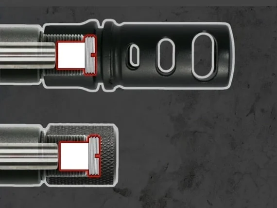 STABILISATEUR DE CANON INTERNE G&G PREDATOR