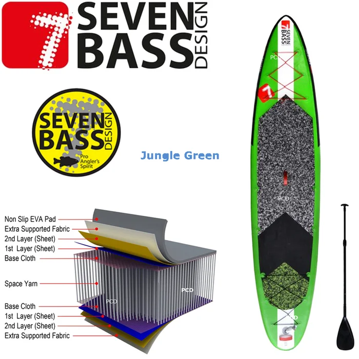 STAND UP PADDLE SEVEN BASS EXPEDITION 14&prime; TOURING RACE
