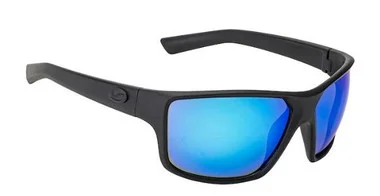 Strike King – S11 Optics Monture noir mat multicouche blanc bleu miroir lentille base grise logo noir