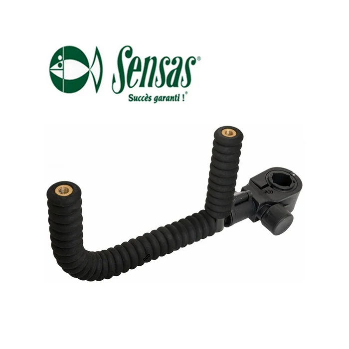 SUPPORT DOUBLE COUDE SENSAS EASY FIX JUMBO 16x12CM