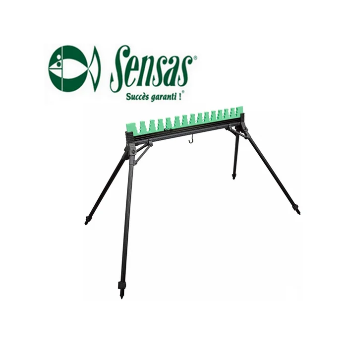 SUPPORT KIT JUMBO SENSAS VERT 4 PIEDS UNIVERSEL