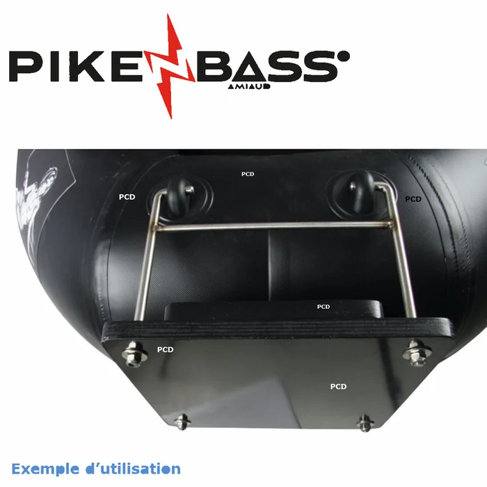 Support Moteur Pour Float Tube Pike’n Bass Lunker Float