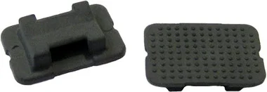Support pour attaches de fil AT-5 Weld Mount , grand noir, paquet de 30