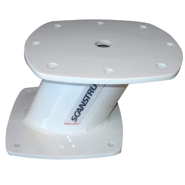 Support radar ouvert Scanstrut APT6003 PowerTower en aluminium – inclinaison arrière de 6 pouces