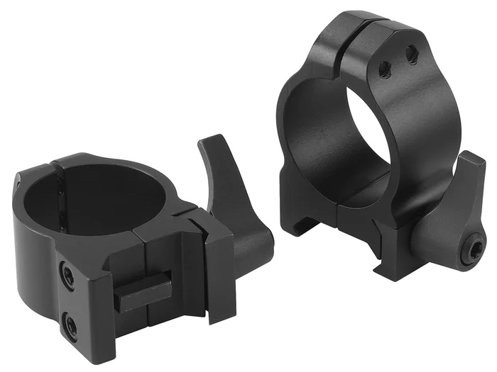 Support Warne acier diamètre 30mm haut a levier.