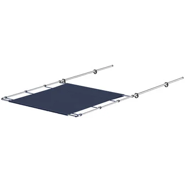 SureShade PTX Power Shade – 160 cm de large – Acier inoxydable – Bleu marine