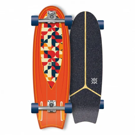 SurfSkateFlying Wheels BUTTONS 31″ SKATE