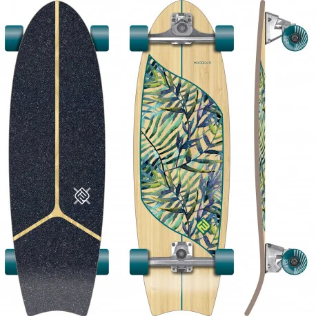 SurfSkateFlying Wheels MOOREALEAF 31&Prime; SURFSKATE