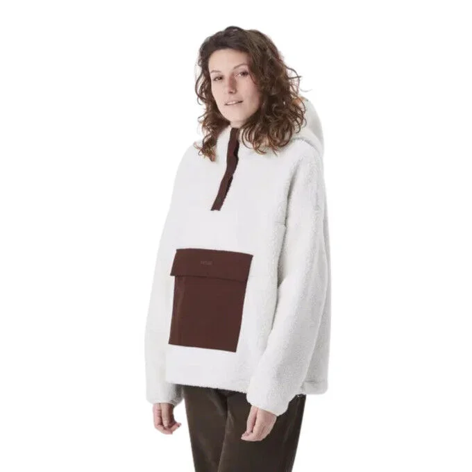 Sweat a capuche femme Picture PAKKIS FLEECE – Tofu – Image 3