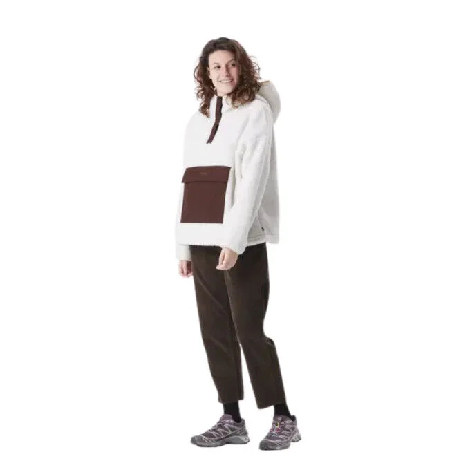 Sweat a capuche femme Picture PAKKIS FLEECE – Tofu – Image 4