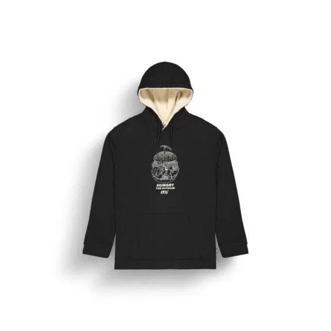 Sweat a capuche homme PICTURE JULKA PLUSH – Black