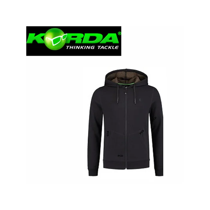 SWEAT KORDA KORE ZIP HOODIE BLACK