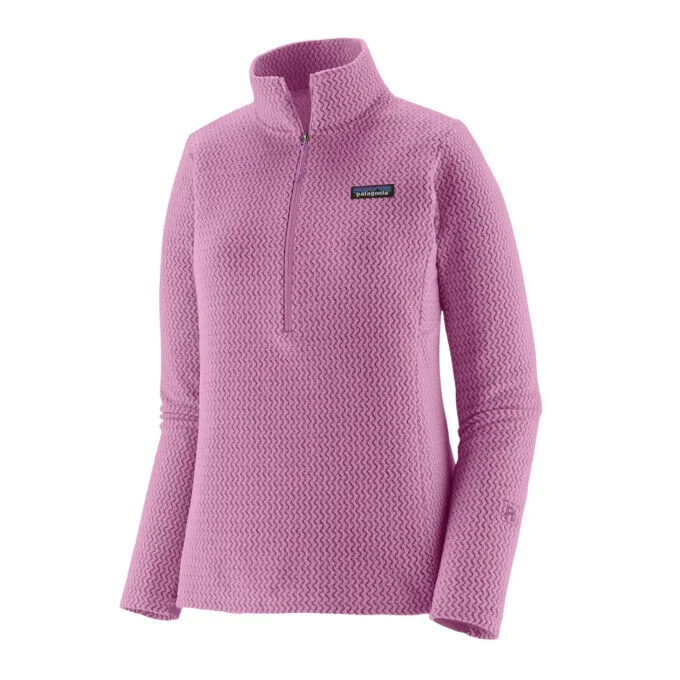 Sweat polaire a col zippe Femme Patagonia R1 Air – Brisk Purple