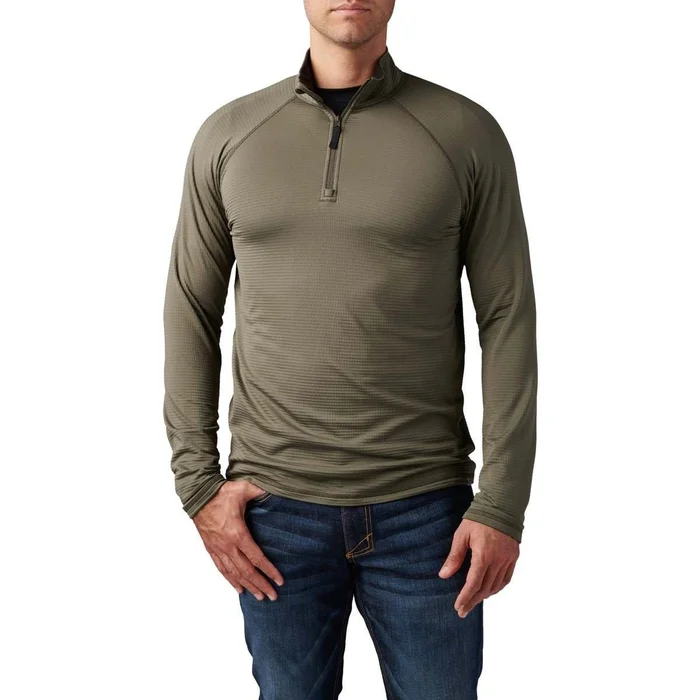 Sweat Stratos 1/4 ZIP Ranger Green 5.11 :