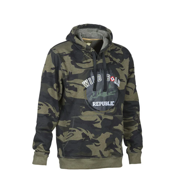 Sweatshirt a capuche wild boar republic