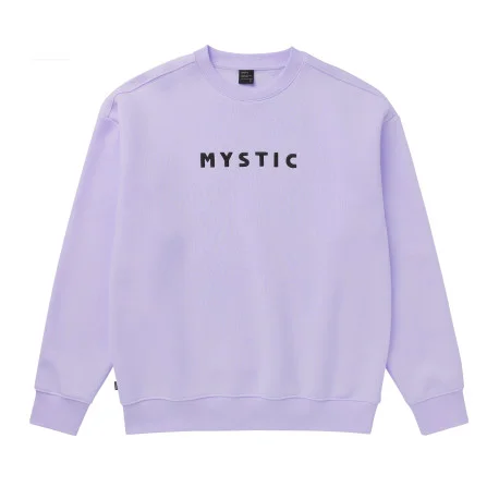 SweatshirtMystic Brand Crew Sweat – Lilac 2025