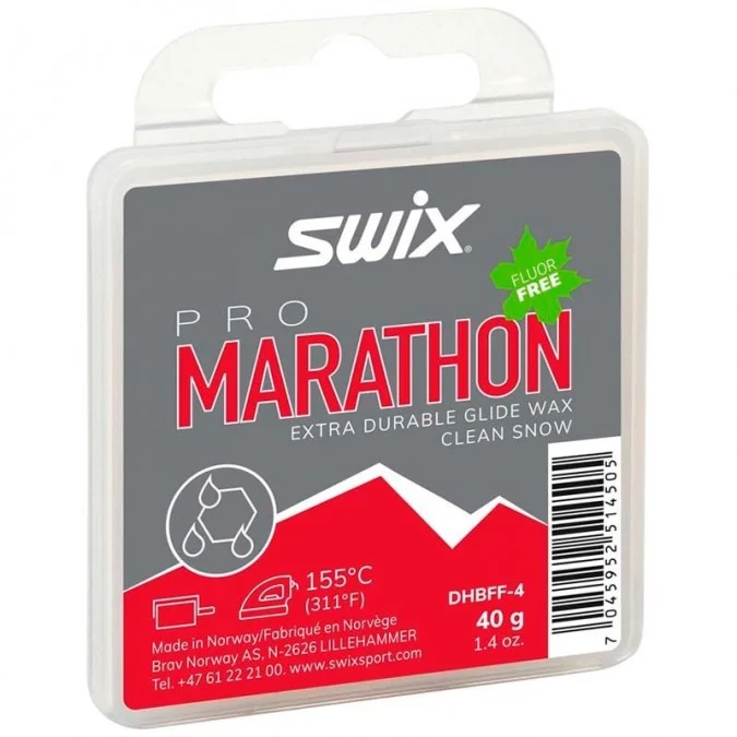 SWIX MARATHON BLACK FLUOR FREE 40gr