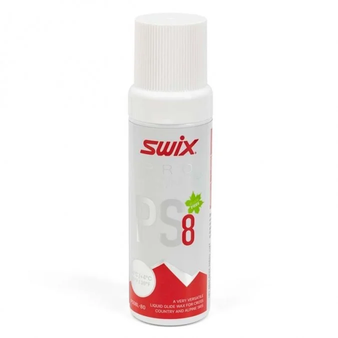SWIX PS8 LIQUID RED (-4° / +4°C) 80ml
