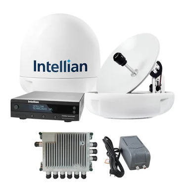 Système d’antenne TV Intellian i5 toutes Amériques et kit SWM-30