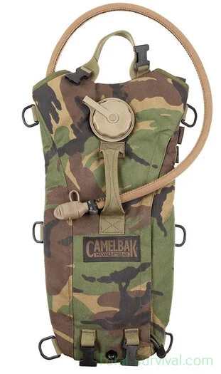 Système d&rsquo;hydratation britanique CAMELBAK 3L incl. vessie coyote tan, DPM camo