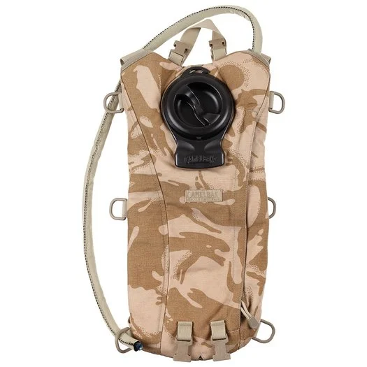 Système d&rsquo;hydratation britannique CAMELBAK incl. vessie, désert DPM