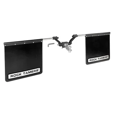 Système garde-boue ROCK TAMERS 2″ Hub – Noir mat/inox