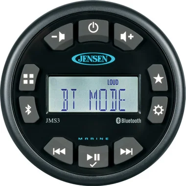Système stéréo JENSEN JMS3RTL avec AM/FM/BT – Zone unique