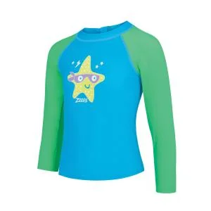 T-shirt de bain zippé à manches longues bébé