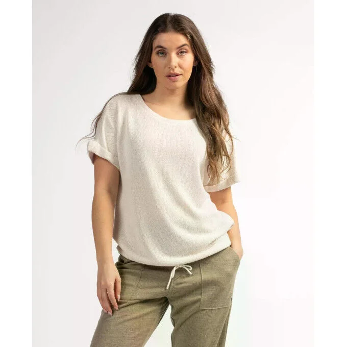 T-shirt en maille fine Sun Valley DACINO