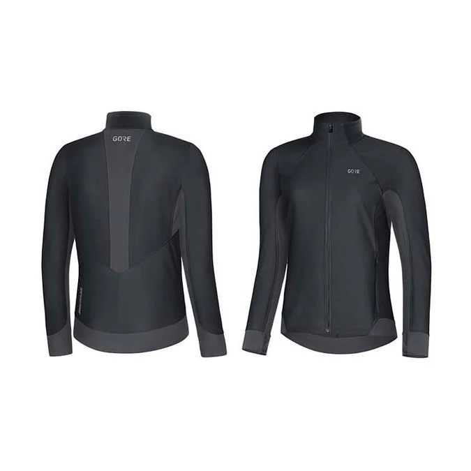 T-SHIRT FEMME GORE R3 W PARTIAL WINDSTOPPER SHIRT