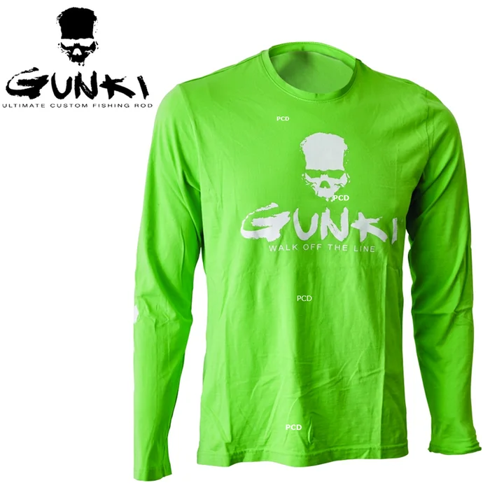 T-SHIRT GUNKI MANCHES LONGUES APPLE GREEN
