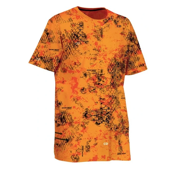 T-Shirt Homme Verney Carron Ghost Camo Snake Blaze