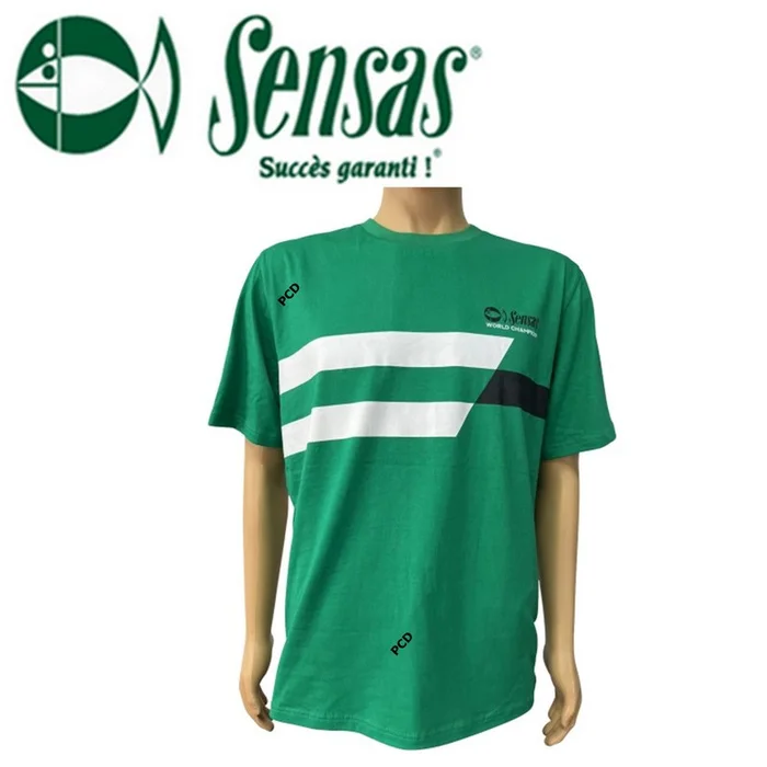 T-SHIRT MANCHES COURTES SENSAS LEGEND VERT