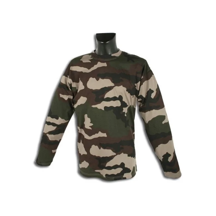 T-shirt Manches Longues Camouflage CE Cityguard