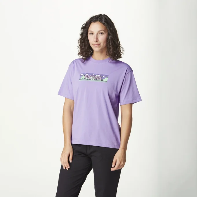 T-shirt Picture OMII TEE Paisley Purple