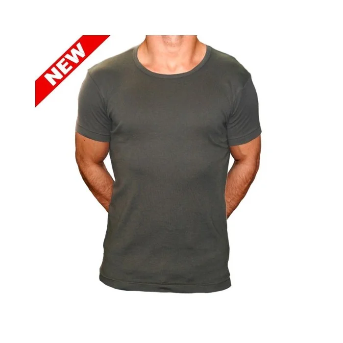 T-shirt Slim Vert olive