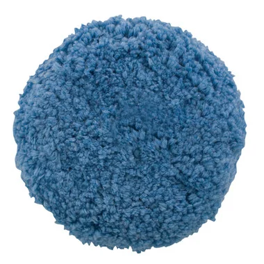 Tampon de polissage Presta bleu en laine mélangée double face Quick Connect