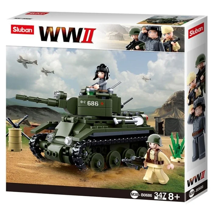 Tank Allié Seconde Guerre Mondiale SLUBAN
