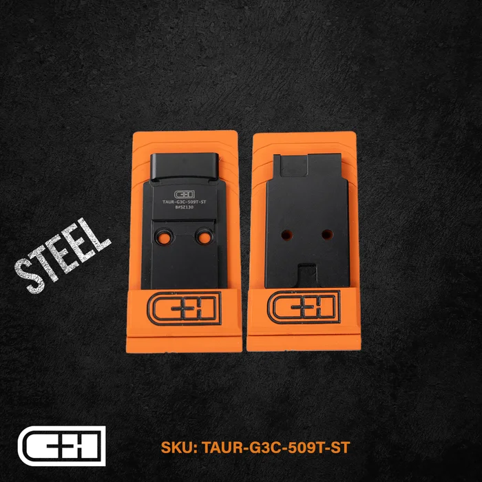 TAUR-G3C-509T-ST – TAURUS G3C to Holosun 509T (STEEL)