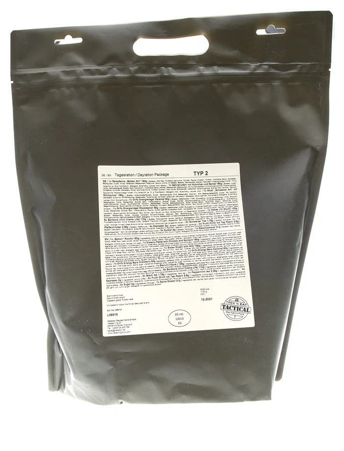 TE266101 – Trek’n eat Tactical line Pack ration un jour type 2