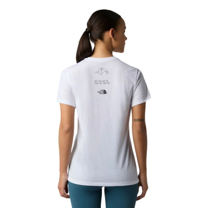 Tee-shirt Femme a manches courtes The North Face Multiple Placement – TNF White – Image 3