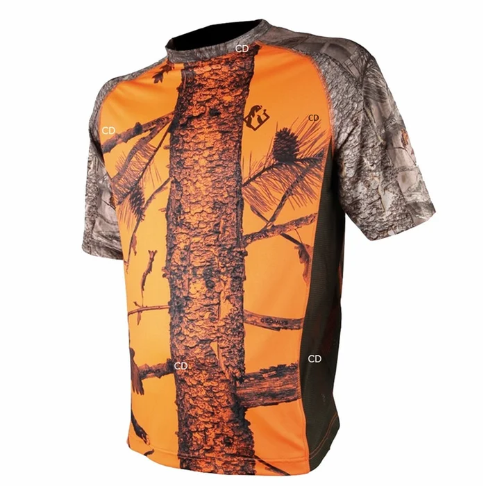 Tee Shirt Somlys Enfant Spandex Camo Orange 053FK