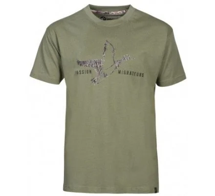 Tee-shirtPassion Migrateurskaki PERCUSSION