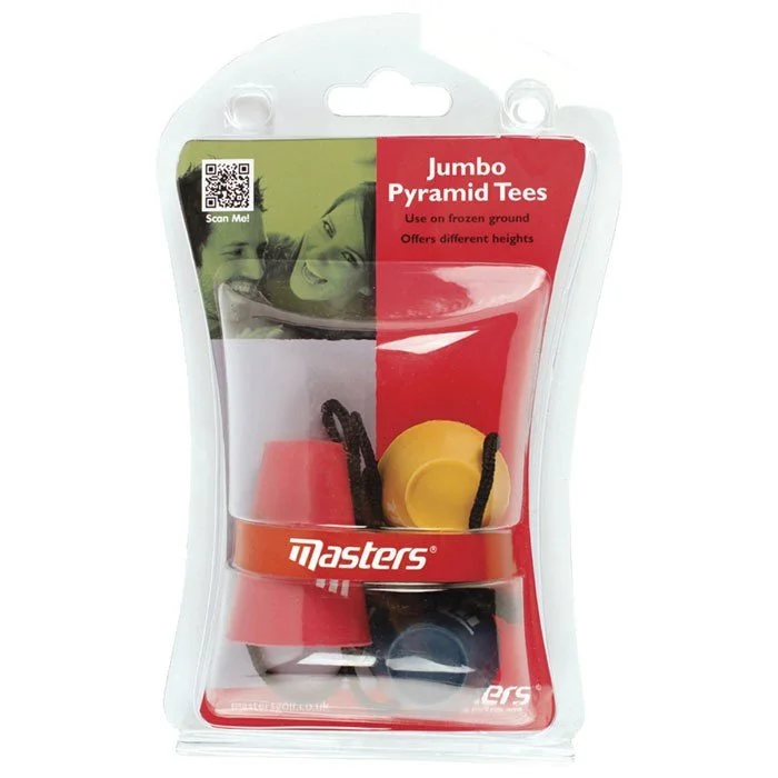 Tees Masters 3 Tees Plastique Pyramide Jumbo