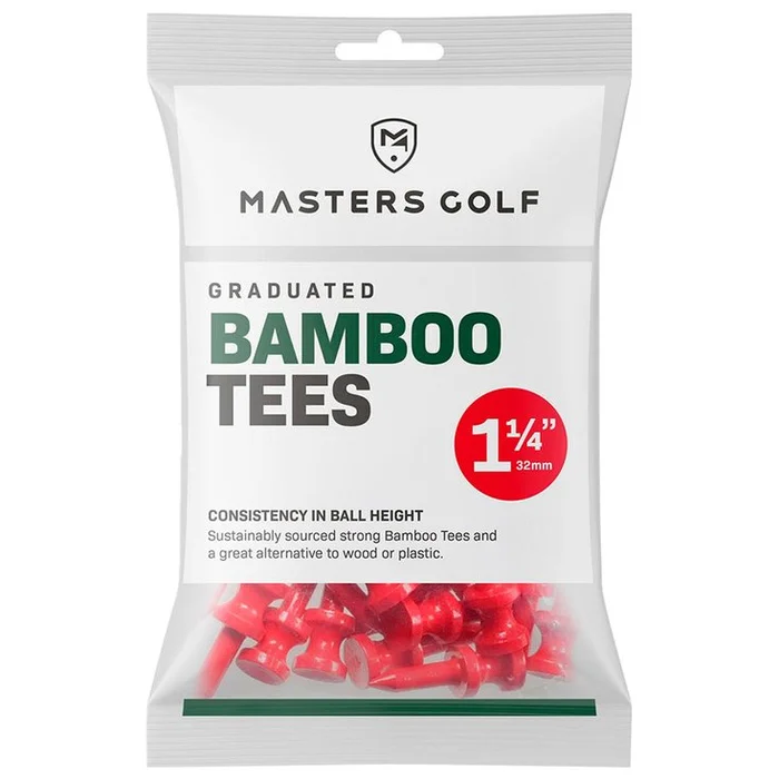 Tees Masters Bamboo Graduated Rouge 32mm